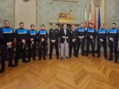 José Manuel Mateo, Álvaro Blasco, Belinda Ríos y Anaís Lozano se incorporan a la Policía Local de Tudela