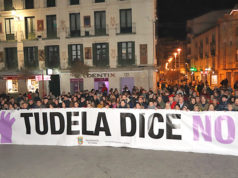 Tudela dice no ante una nueva agresión sexista