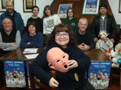 Ane Domínguez, zipotera mayor del Carnaval de Tudela Ane Domínguez zipotera mayor del Carnaval