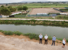 Cabanillas dispondrá de un paseo peatonal a lo largo del canal de Tauste Zona donde se va a construir el paseo peatonal por el canal de Tauste