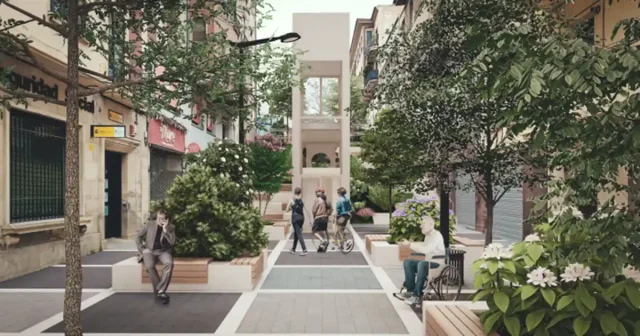 obras calle Manresa Tudela