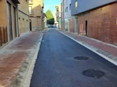 Finalizan los trabajos de mejora de la calle Milagrosa en Corella
