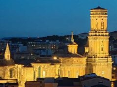 La Catedral de Tudela estrena una nueva iluminación ornamental