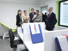 Finaliza la reforma del centro de salud Santa Ana de Tudela Imagen de la visita de la presidenta l centro de salud Santa Ana de Tudela