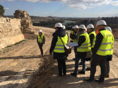 Continúan los trabajos para poner en valor los restos arqueológicos del Cerro de Santa Bárbara
