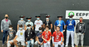 El club de cesta punta Jai Alai Cabanillas ha vuelto a proclamarse campeón de la liga Vasca de clubes en categoría absoluta
