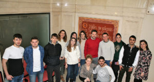 Alumnos de Grado Superior de Marketing y Publicidad del C.I.P ETI han visitado el Ayuntamiento