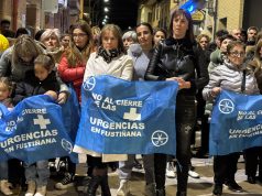 Fustiñana concentración urgencias