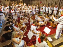 La Novena de Santa Ana vuelve a poner himno a la fiesta en Tudela