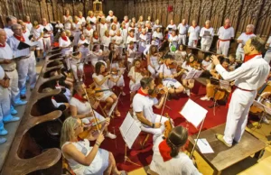 La Novena de Santa Ana vuelve a poner himno a la fiesta en Tudela