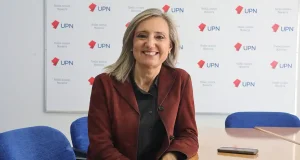 Cristina Ibarrola presidenta de UPN en entrevista sobre Navarra