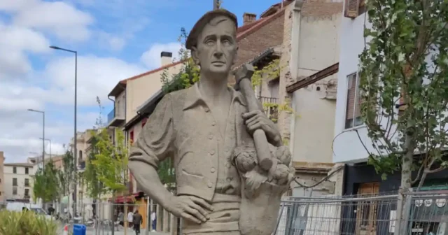 escultura hortelano Monumento al Hortelano