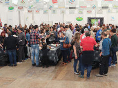 Degustación popular en las fiestas de la verdura
