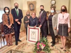 María Forcada recibe el título de Hija Predilecta de Tudela