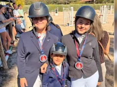 La tudelana Andrea Lacarra logra el bronce alevín en el Campeonato Navarro de Salto de Obstáculos
