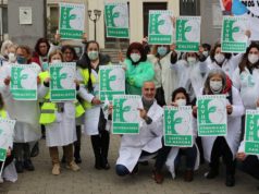 Profesionales sanitarios y sociosanitarios se suman a la movilización de la plataforma JAVISS para la jubilación voluntaria anticipada