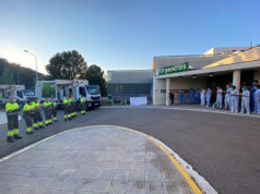 Aplausos para los trabajadores del servicio de recogida de la Mancomunidad de la Ribera