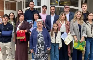 Familia Lostado Aguirre, depositarios de la Virgen de la Peña: “Es un honor que esperábamos desde hace ocho años”