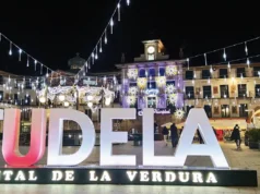 iluminación navideña de Tudela