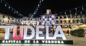 iluminación navideña de Tudela