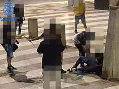 Detenidos en Tudela tres hombres por desórdenes públicos y lesiones con un machete