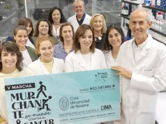 Murchante convierte su marcha contra el cáncer en más de 23.000 euros para investigar nuevas vacunas