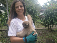 Una cabanillera al frente del voluntariado de uno de los principales centros de rescate animal de Costa Rica