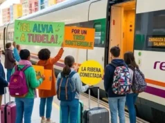 Cerca de mil firmas reclaman a Renfe que recupere la parada de Tudela en el tren a Salamanca