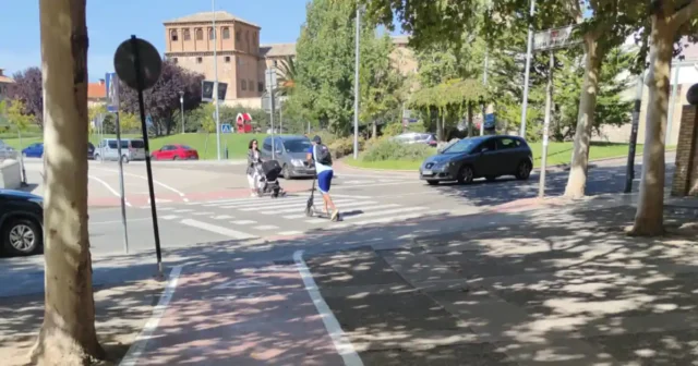 paso peatonal ciclista