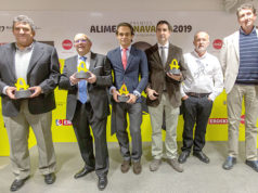 José Luis Medrano, Gvtarra-Grupo Riberebro, Urzante y Gumendi reciben los Premios Alimenta Navarra 2019