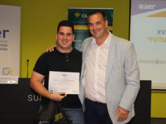 Cristian Chueca Agoiz, mejor proyecto de los premios Futuros Profesionales de AER