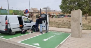 punto de recarga de Corella