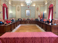 El alcalde Toquero preside una nueva reunión de coordinación sobre el coronavirus en Tudela