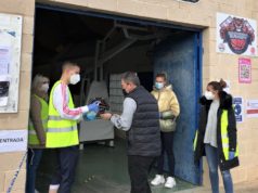 Jóvenes de Ribaforada colaboran como voluntarios en el cribado de la población