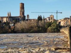 Tudela activa el nivel 0 de emergencia ante el aumento de caudal del río Ebro