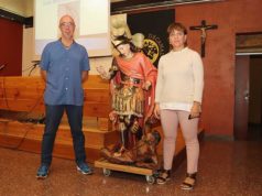 San Miguel o San Jorge, las dudas sobre la identidad de la imagen que ha restaurado el Museo de Tudela
