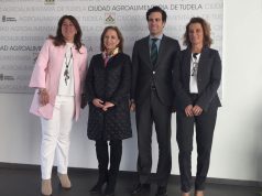 La secretaria de Estado de Comercio visita la Ciudad Agroalimentaria Desayuno empresarial Marisa Poncela