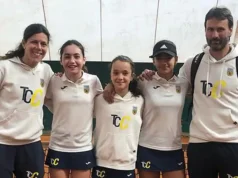 equipo alevín del Tenis Club Cerro Fontellas