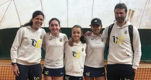 equipo alevín del Tenis Club Cerro Fontellas
