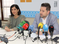 Fernando Ferrer, Zeus Pérez, Anichu Agüera e Irune García acompañan a Toquero al frente de las áreas municipales