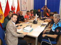 Toquero preside la reunión de coordinación con los cuerpos de seguridad ante la ola de calor