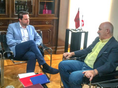 Toquero traslada al consejero de Ordenación la necesidad de abordar la llegada del TAV a Tudela