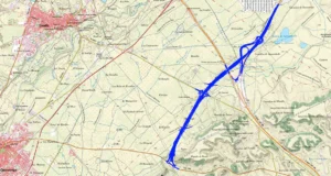 tramo navarro de la A-15 en Corella