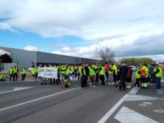 Manifestación en Trenasa