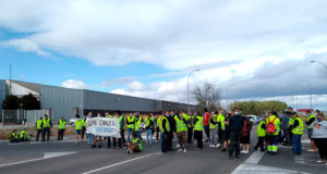 Manifestación en Trenasa