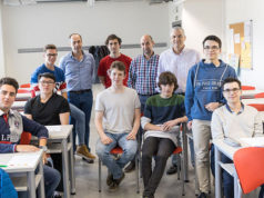 Los alumnos navarros que participarán en la fase nacional de la Olimpiada Matemática se preparan en Tudela