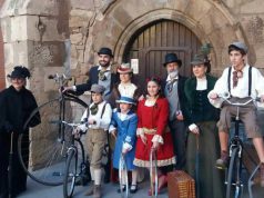 Los velocípedos tudelanos triunfan en el Carnaval de Fraga Velocipedos tudelanos en carnaval de fraga