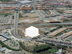 Nasuvinsa licita por 3,9 millones la construcción de un bloque 27 VPO en la Azucarera Recreación del edificio en la ubicación en la que se construirá en el Barrio de la Azucarera de Tudela
